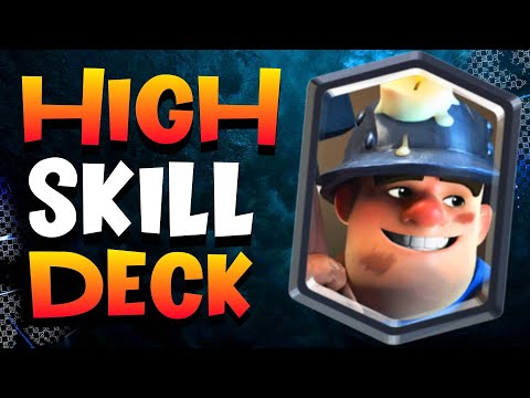 The HIGHEST Skill Miner Deck in Clash Royale