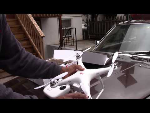 comment demarrer le dji phantom