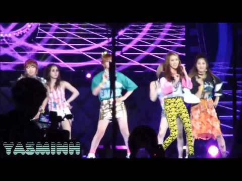 4 Minute (포미닛) - What's Your Name? (이름이 뭐예요?) + Hot Issue @ Dream Concert 130511 - 직캠