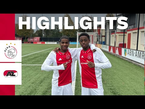 Two goals from Simeon ✌️ | Highlights & reactions Ajax O16 - AZ