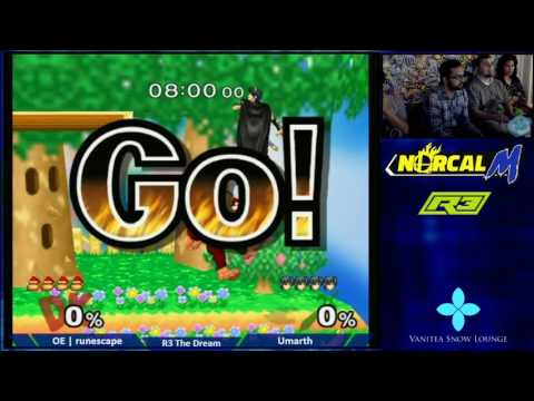 R3 The Dream 7 - Melee - OE runescape (Donkey Kong) vs Umarth (Marth)