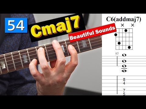 57 Ways To Play a Cmaj7 with a G in the melody