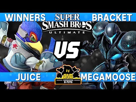 Smash Ultimate Tournament Set - Juice (Falco) vs Megamoose (Dark Samus) - CNB 180