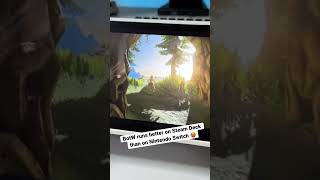 Breath of the Wild runs better on Steam Deck than on Switch!