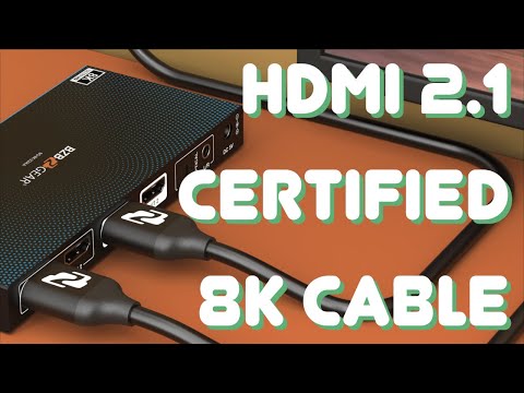 BG-CAB-H21C 8K UHD HDMI 2.1 Certified 48Gbps Cable