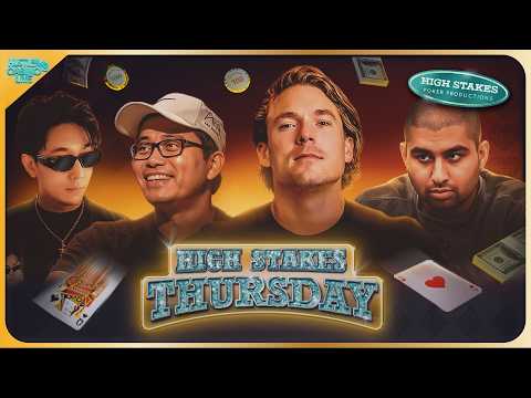 Alex Foxen, Suited Superman & Nik Airball Play HIGH STAKES $25/50/100 - Commentary by Charlie