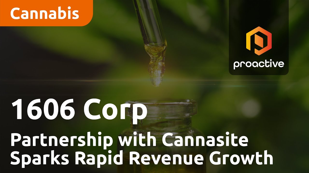 1606 Corp's Partnership with Cannasite Sparks Rapid Revenue Growth for CBDW's AI-Driven Chatbot