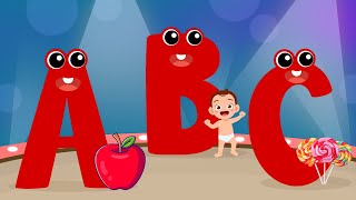 Phonics Song | A for Apple | New ABC Song | Phonics Sounds of Alphabet A to Z | ABC Phonics