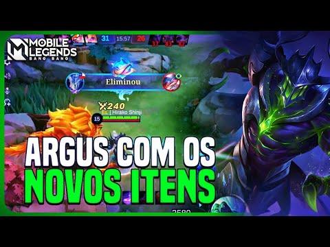 I TESTED ARGUS WITH THE NEW ITEMS AND WAS SURPRISED | ARGUS | MLBB