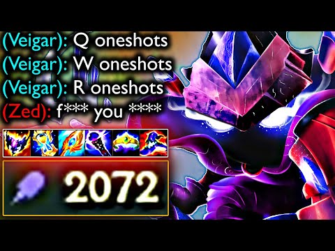 GREATEST VEIGAR OF ALL TIME (Q ONESHOTS, W ONESHOTS, R ONESHOTS)