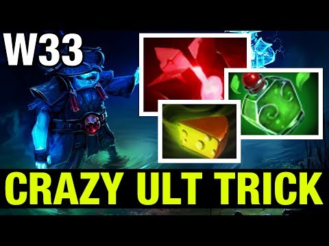 CRAZY ULT TRICK !! - W33 STORM SPIRIT - Dota 2