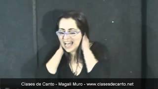 Clases de canto Magali Muro aprender a cantar con actitud, sonido y practica vocal