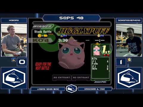 S@PS 48 Melee Singles - Hoborg (Luigi) vs SonofaShepherd (Puff) - Losers Semis