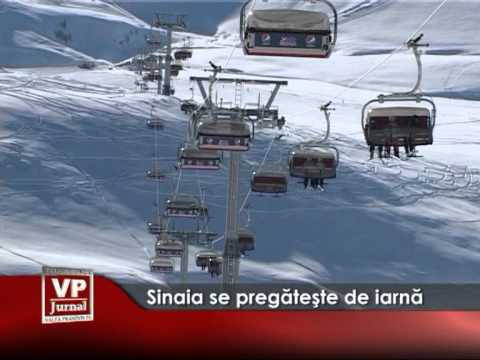 Sinaia se pregăteşte de iarnă