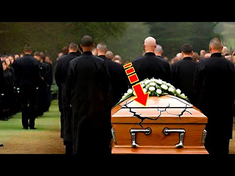 During the funeral, the coffin cracked. When they opened the lid, people were horrified!