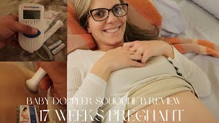 Video thumbnail for How To Use a Baby Doppler | Baby Doppler Sonoline B Review 2022 | 17 Weeks and 5 Days Pregnant by Suelen Bowman