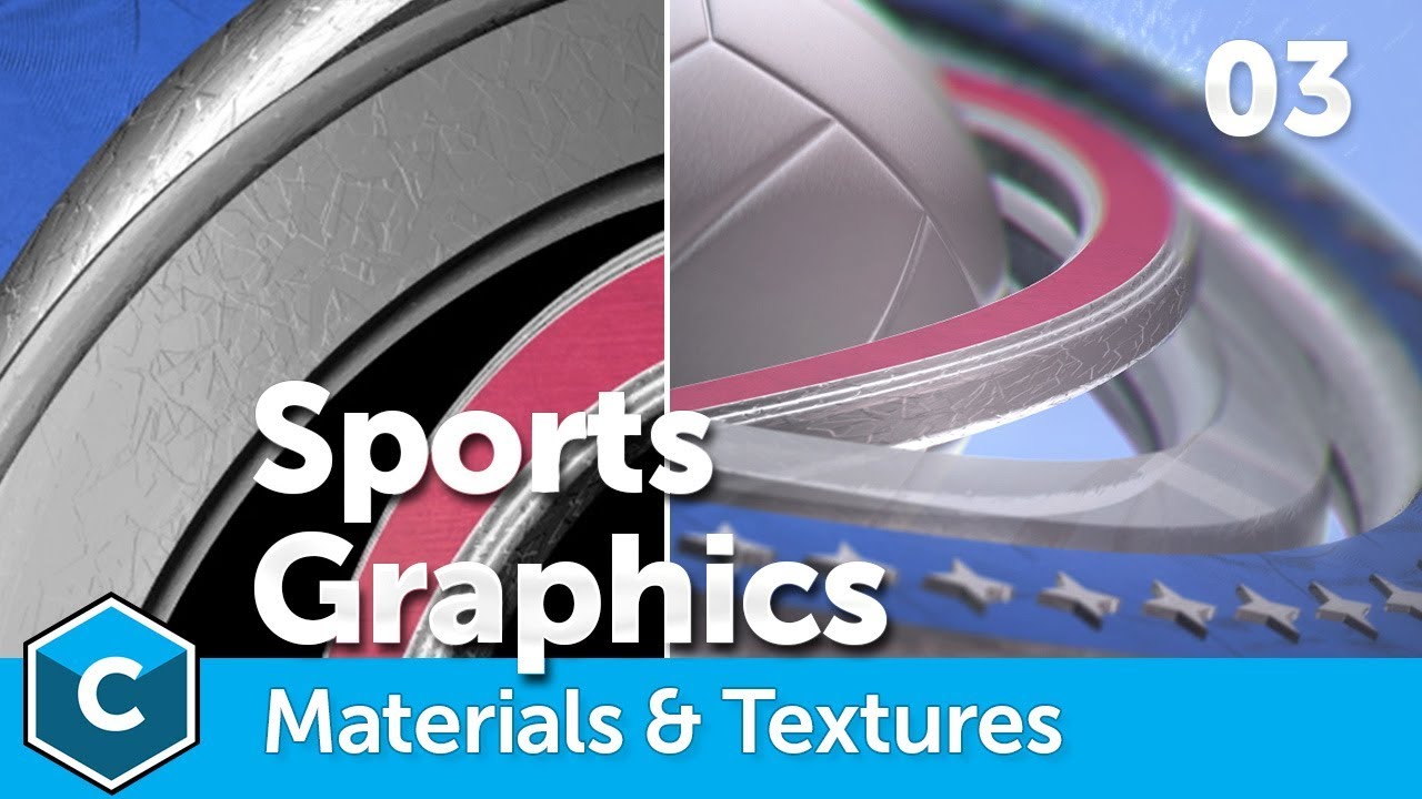 Title Studio | Sports Graphics 03 | Material library & textures