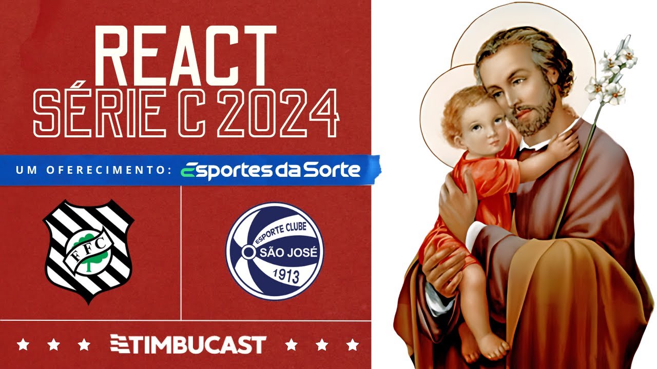 REACT - Figueirense x São José - Campeonato Brasileiro Série C 2024