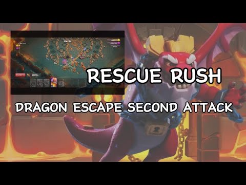 How to win the DRAGON ESCAPE event second ATTACK - easy 3 Stars 😆