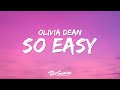 Olivia Dean So Easy To Fall In Love Lyrics