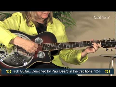 Gold Tone PBR-CA Paul Beard Signature-Series Roundneck Resonator Guitar w/ Cutaway w/case image 5