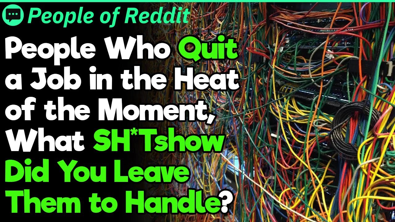 What SH*Tshow Did You Leave Behind at Work When You Quit? | People Stories #786