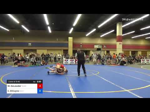 59 Kg Consi Of 8 #2 - Montana DeLawder, Team Tornado Wrestling Club Vs Claire DiCugno, Colorado Me