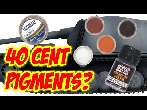DIY Weathering Pigments For Cheap! Make your own weathering powders from chalk pastels