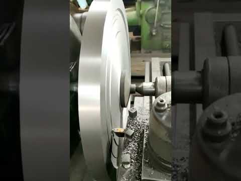 Lathe Machinist Making a Crazy Part on the Lathe - Manual Machining
