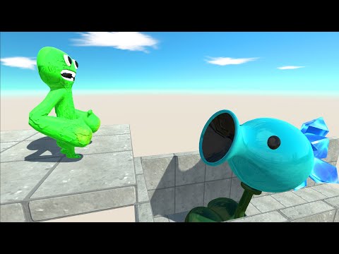 Who Will Fall Into The Snow Pea - Animal Revolt Battle Simulator