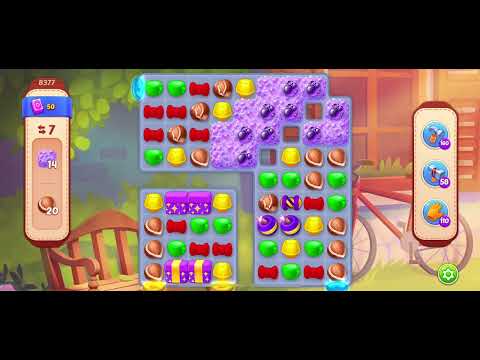 Homescapes Level 8377 夢幻家園 第8377關- No boosters