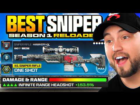 the *NEW* BEST 1 SHOT SNIPER META LOADOUT for BO7 WARZONE! (Best Sniper Class in COD WZ BO7)