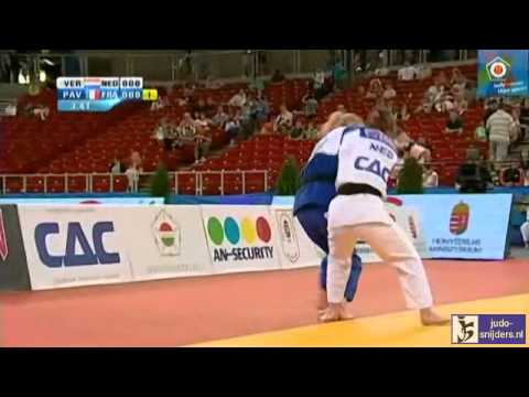 Judo 2013  European Championships Teams: Verhagen (NED) - Pavia (FRA) [-57kg] final