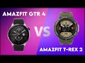 Amazfit GTR 4 Vs Amazfit T Rex 2 Comparison