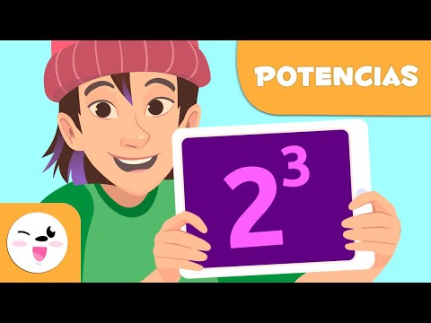 Las potencias para niños - Matemáticas para niños - Conceptos básicos