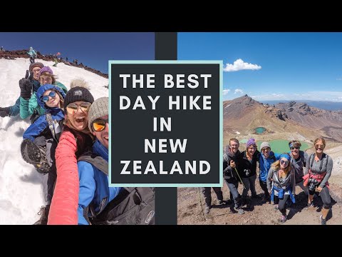 The Tongariro Alpine Crossing experience in New Zealand