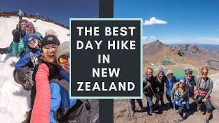 The Tongariro Alpine Crossing experience in New Zealand