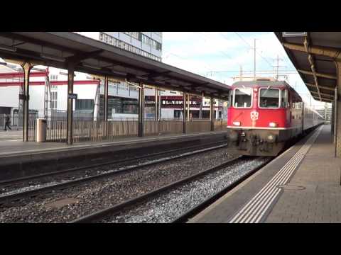 Bahnverkehr im Bahnhof Pratteln am 13.06.15 – „Abendverkehr in Pratteln“