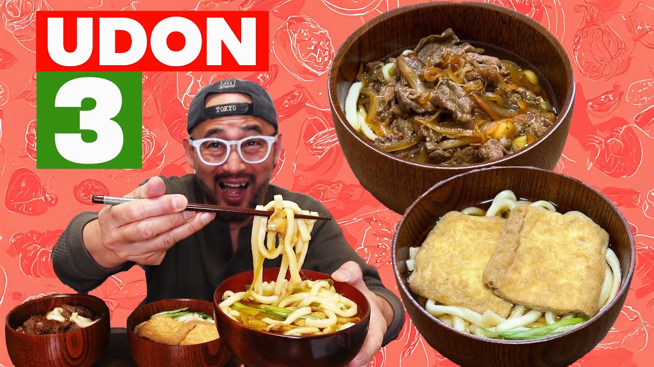 Can’t Choose Just One? Make All 3 Udon Favorites! 🍲✨