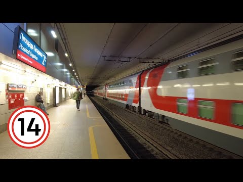 Парад поездов петербургского метрополитена