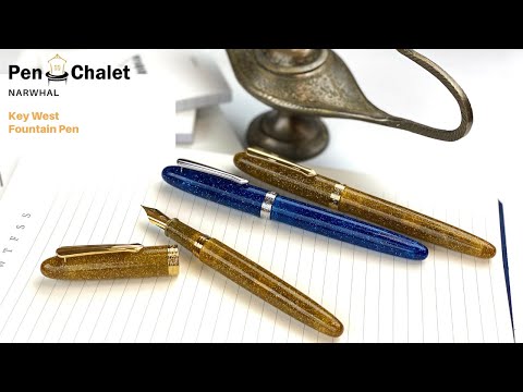 Narwhal Key West Fountain Pen Unboxing