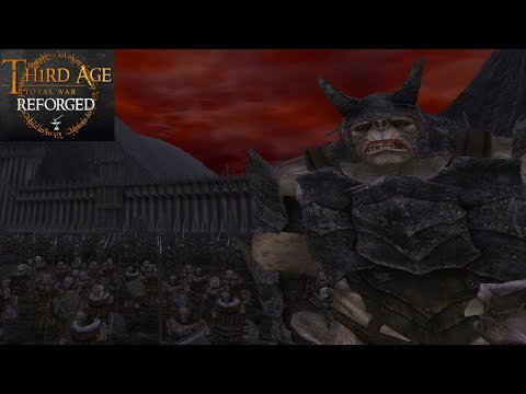 MARCH UPON THE BLACK GATE (Siege Battle) - Third Age: Total War (Reforged)