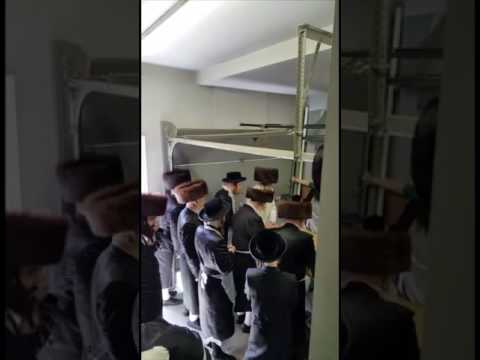 Tosher Rebbe Baking Matzos On Erev Pesach 2017/5777