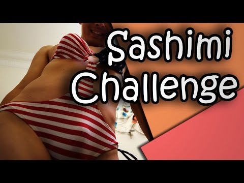 Sashimi Challenge with Japanese Super Chef Megwin | Lauren Francesca