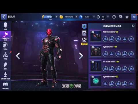 Mff: Update 5.8 Red Skull Uni Hydra Armor - Shadowland Stage 19 Tryout