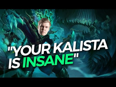 PSG Whiteknight : "YOUR KALISTA IS INSANE" - Kalista ADC Ranked Challenger