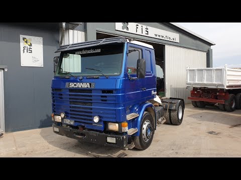 TRUCK SCANIA 112M 360 4X2 TRACTOR UNIT FIŠ TRUCKS & MACHINERY SLOVENIA