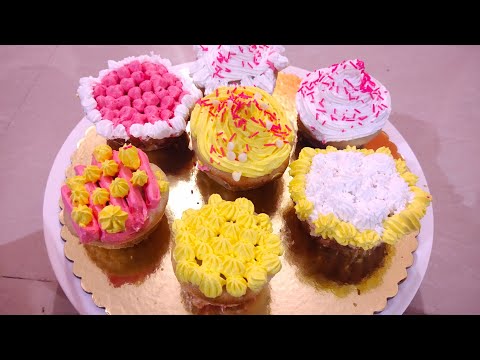 cupcakes| eggless vanilla cupcake| Shubhra tasty food
