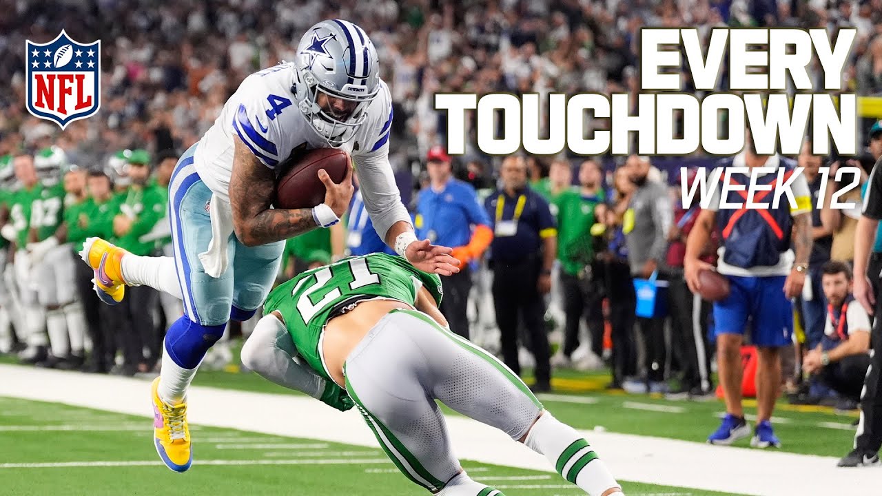 Every Touchdown from Week 12 | 2025 NFL Season