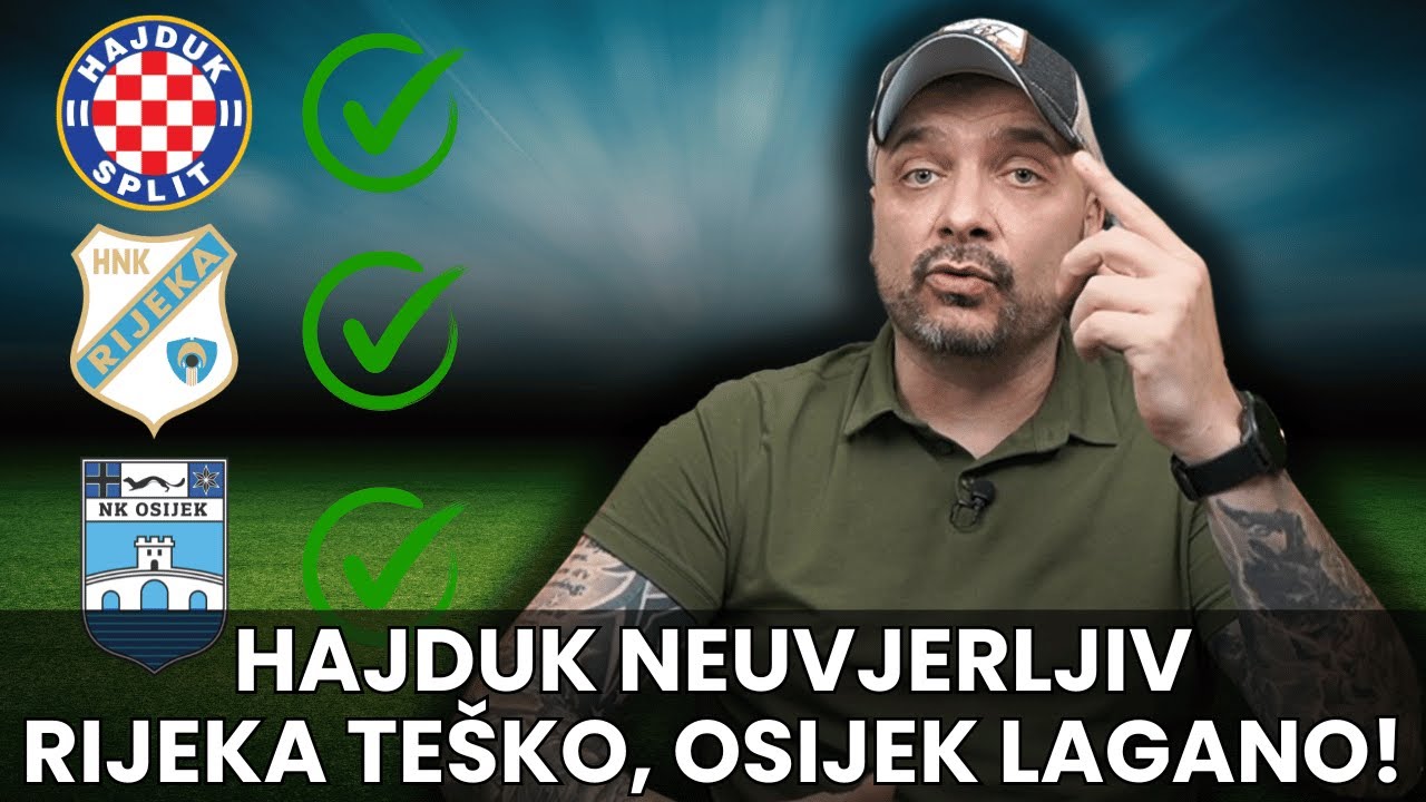 NEKI TEŽE, A NEKI LAKŠE U EUROPI! NAJAVA NOVE HNL SEZONE!
